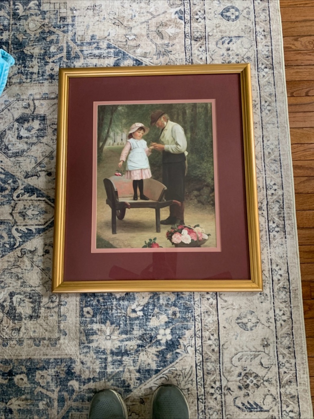 The Thorn James Hayllar Framed Print 26” x 30” Frame
